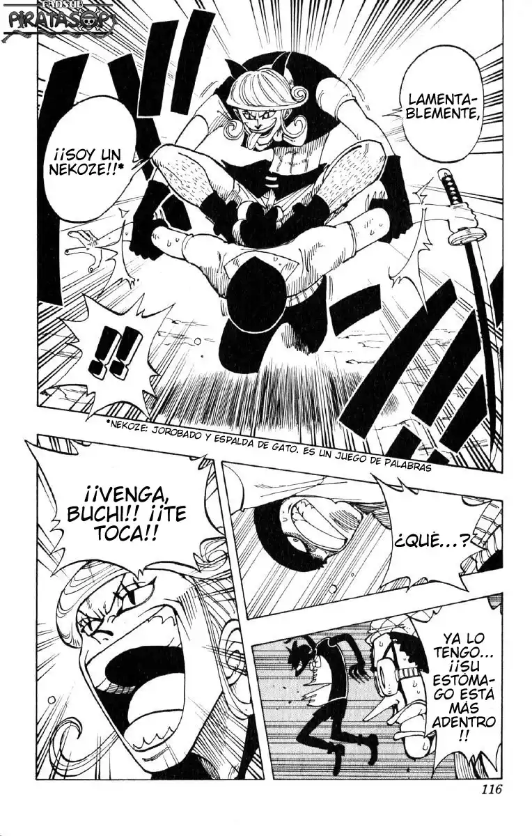 ONE PIECE Capitulo 32: "Desastre" página 6