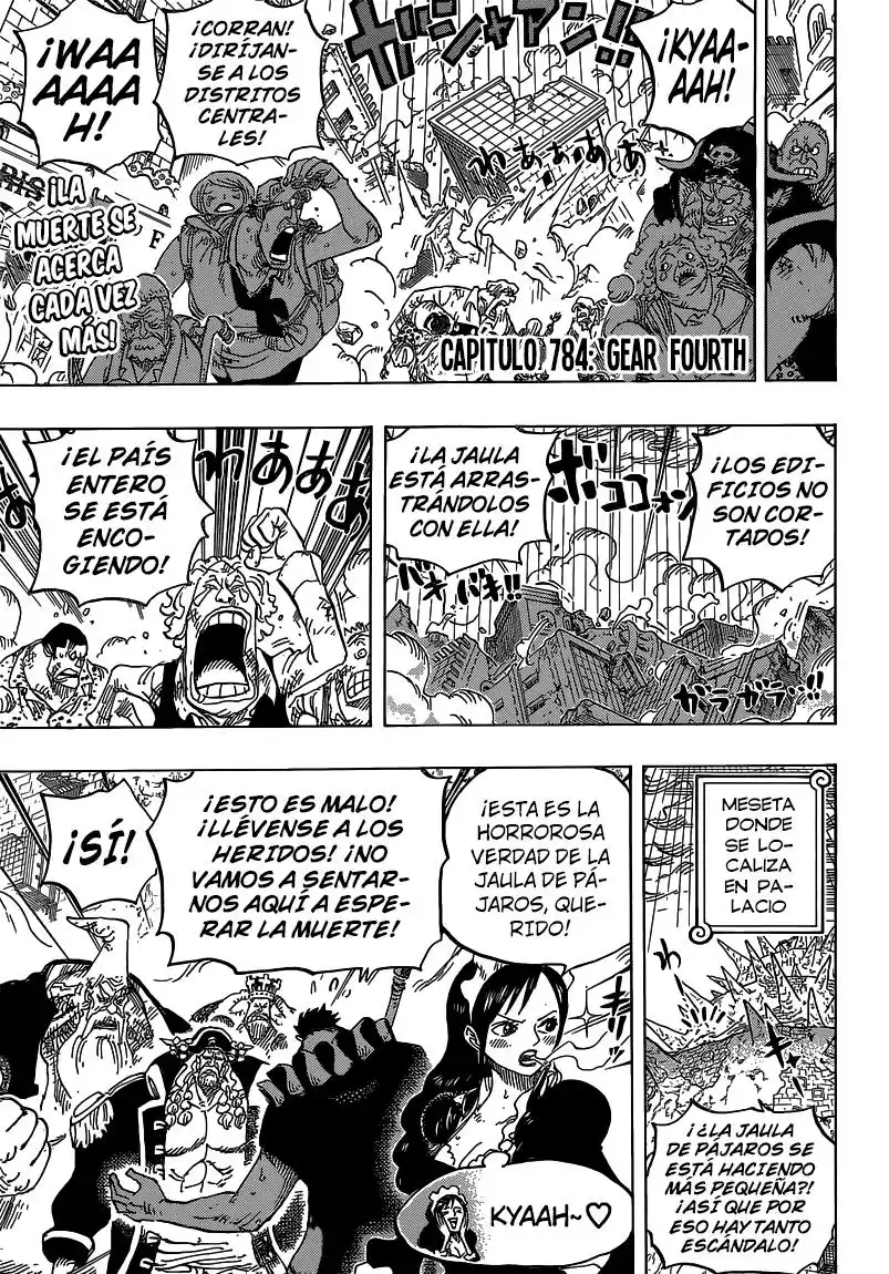 ONE PIECE Capitulo 784: Gear 4 página 5