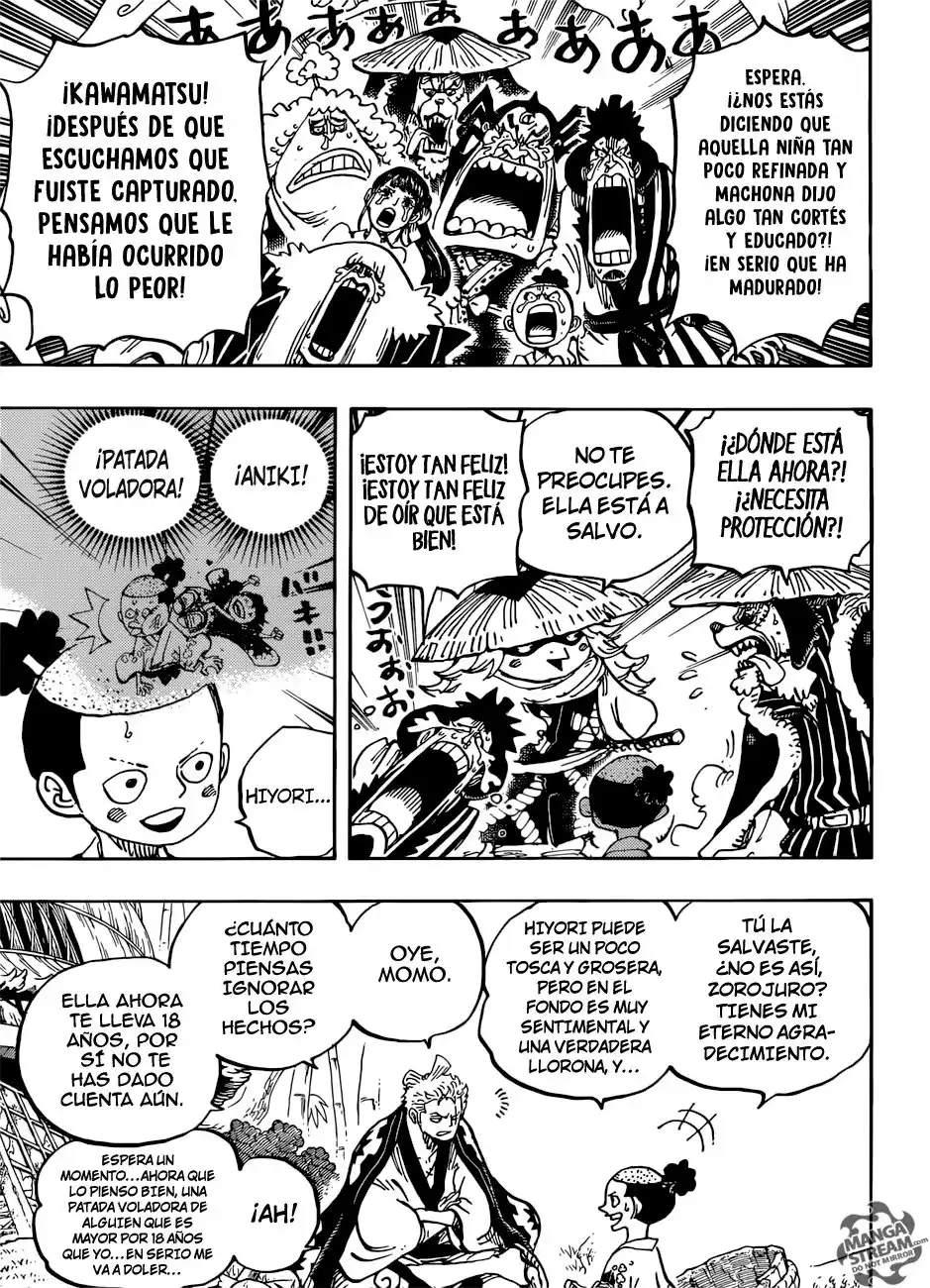 ONE PIECE Capitulo 955: Enma página 4