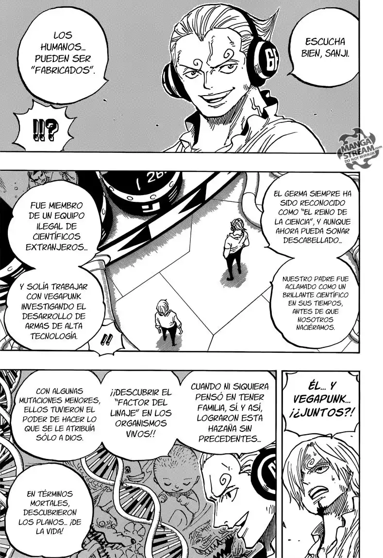 ONE PIECE Capitulo 840: Máscara de Hierro página 4