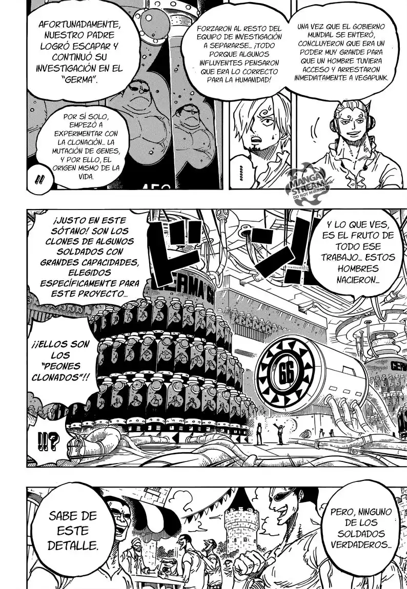 ONE PIECE Capitulo 840: Máscara de Hierro página 5