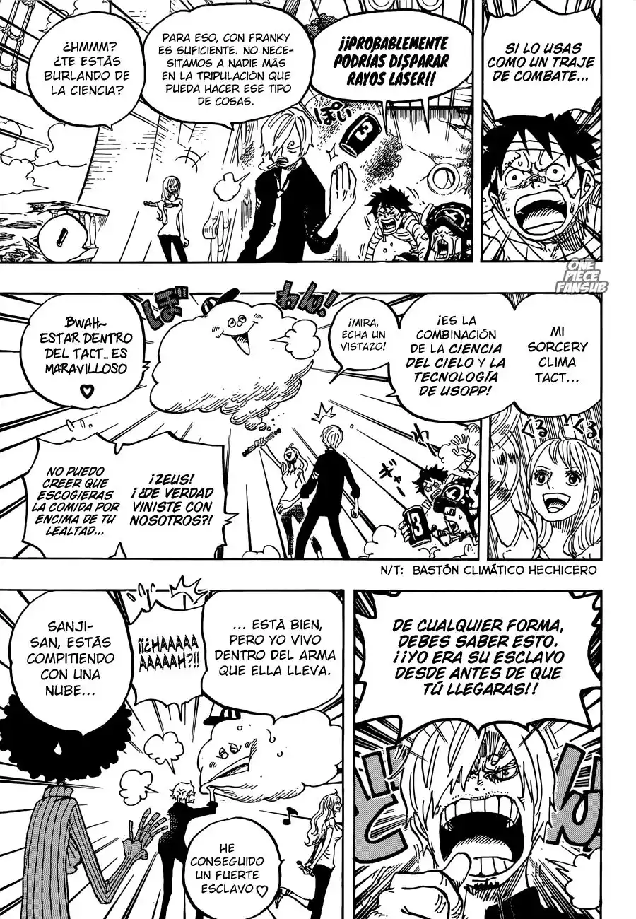 ONE PIECE Capitulo 903: El Quinto Emperador página 4