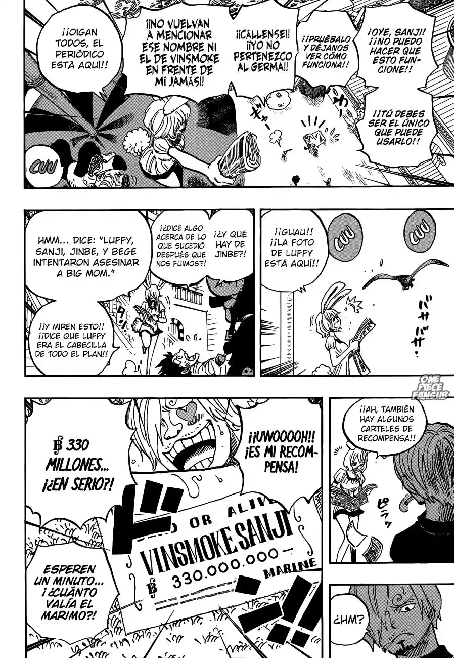 ONE PIECE Capitulo 903: El Quinto Emperador página 5