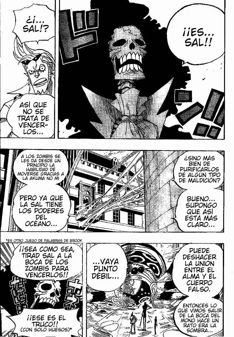 ONE PIECE Capitulo 456 página 5