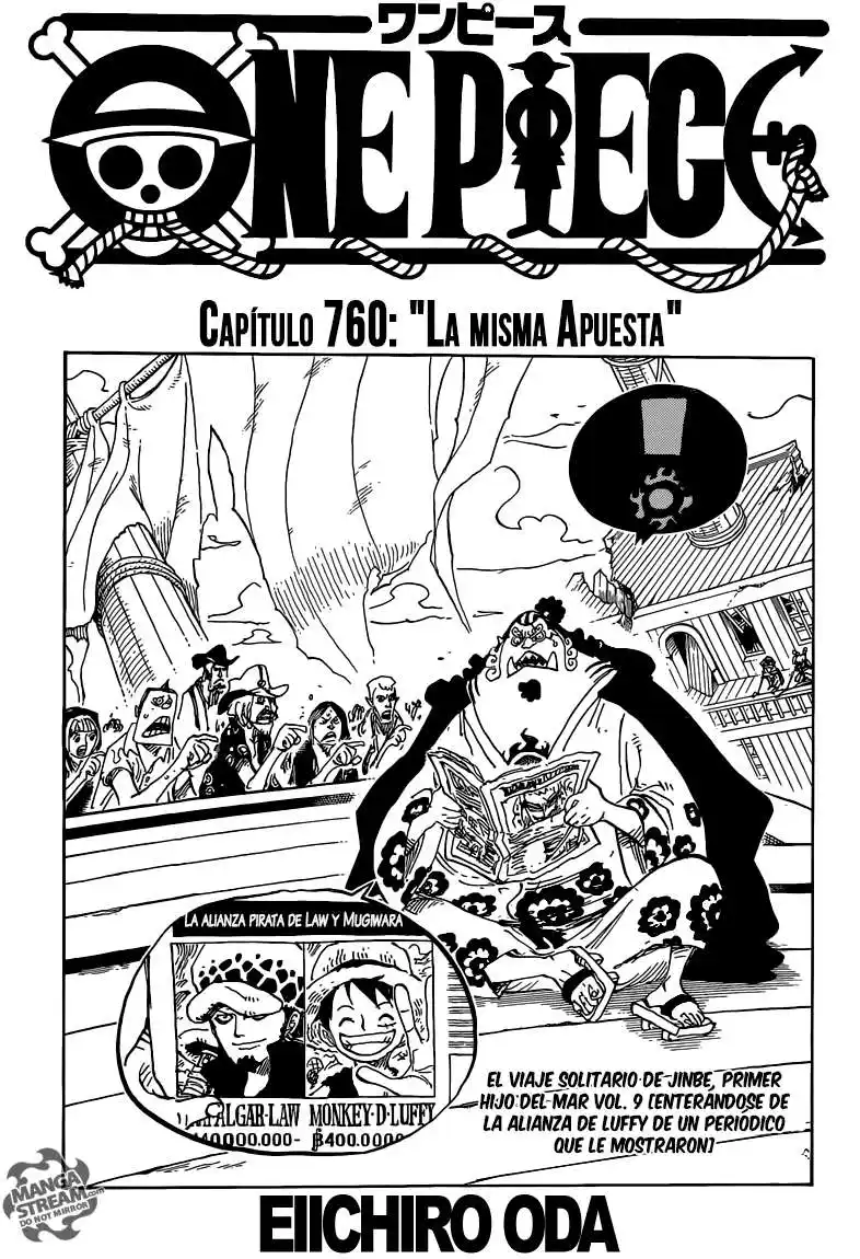 ONE PIECE Capitulo 760 página 2