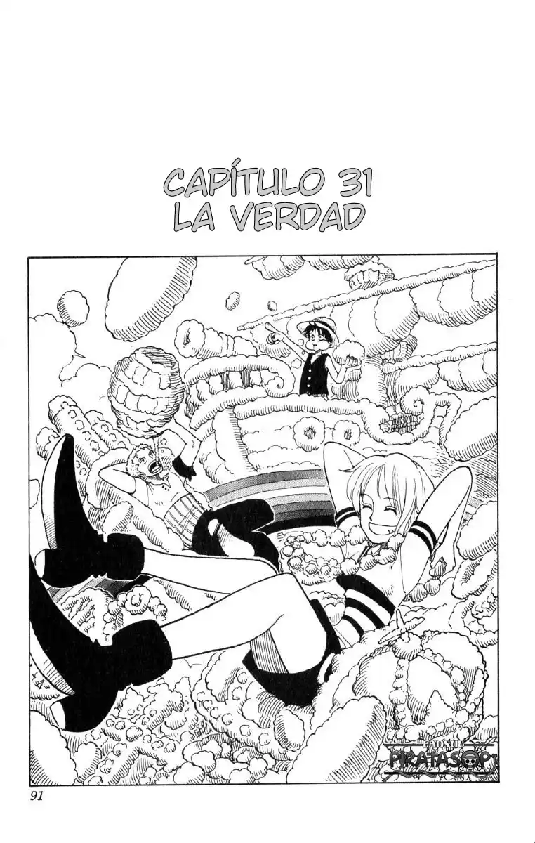 ONE PIECE Capitulo 31: "La Verdad" página 1