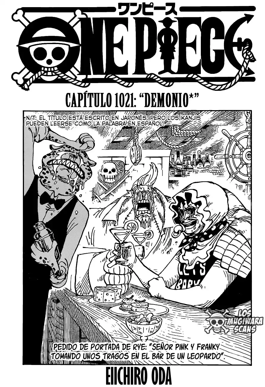 ONE PIECE Capitulo 1021.5 página 3