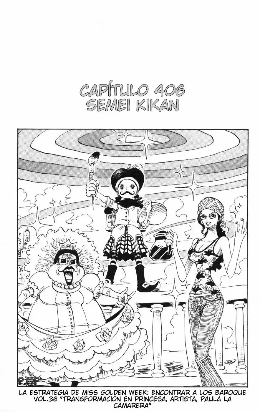 ONE PIECE Capitulo 406 página 1