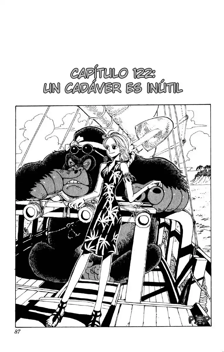 ONE PIECE Capitulo 122 página 1