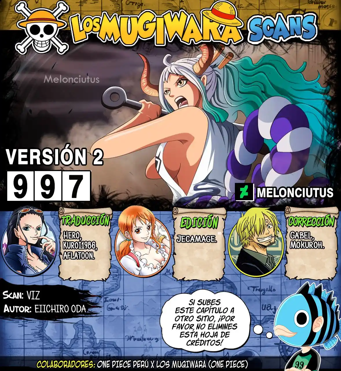 ONE PIECE Capitulo 997.5 página 1