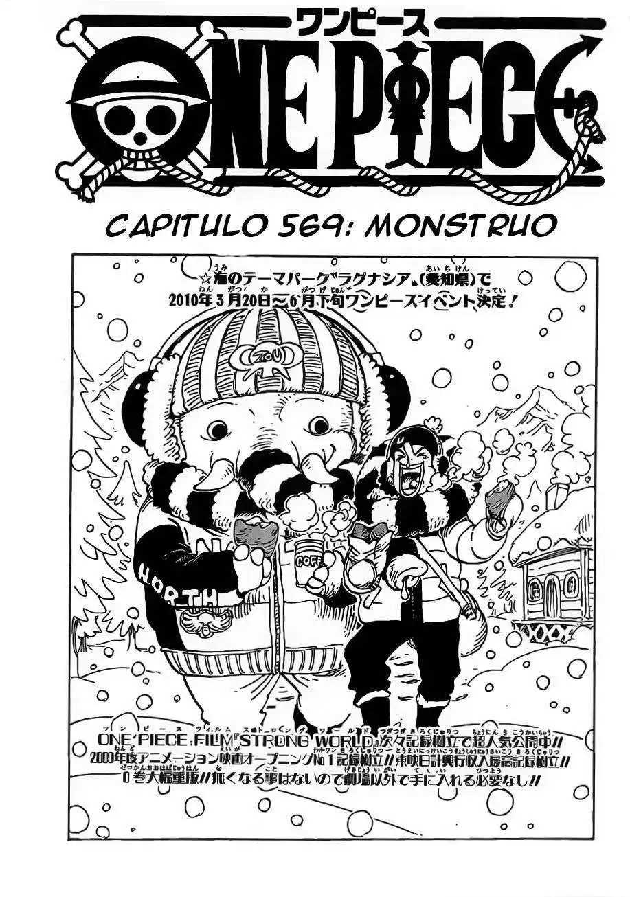 ONE PIECE Capitulo 569 página 2