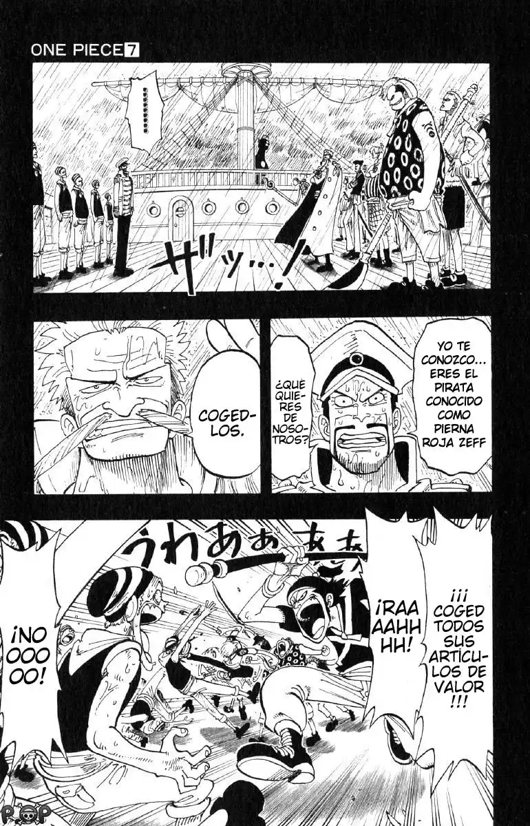 ONE PIECE Capitulo 57: "La Razón de los Sueños" página 3