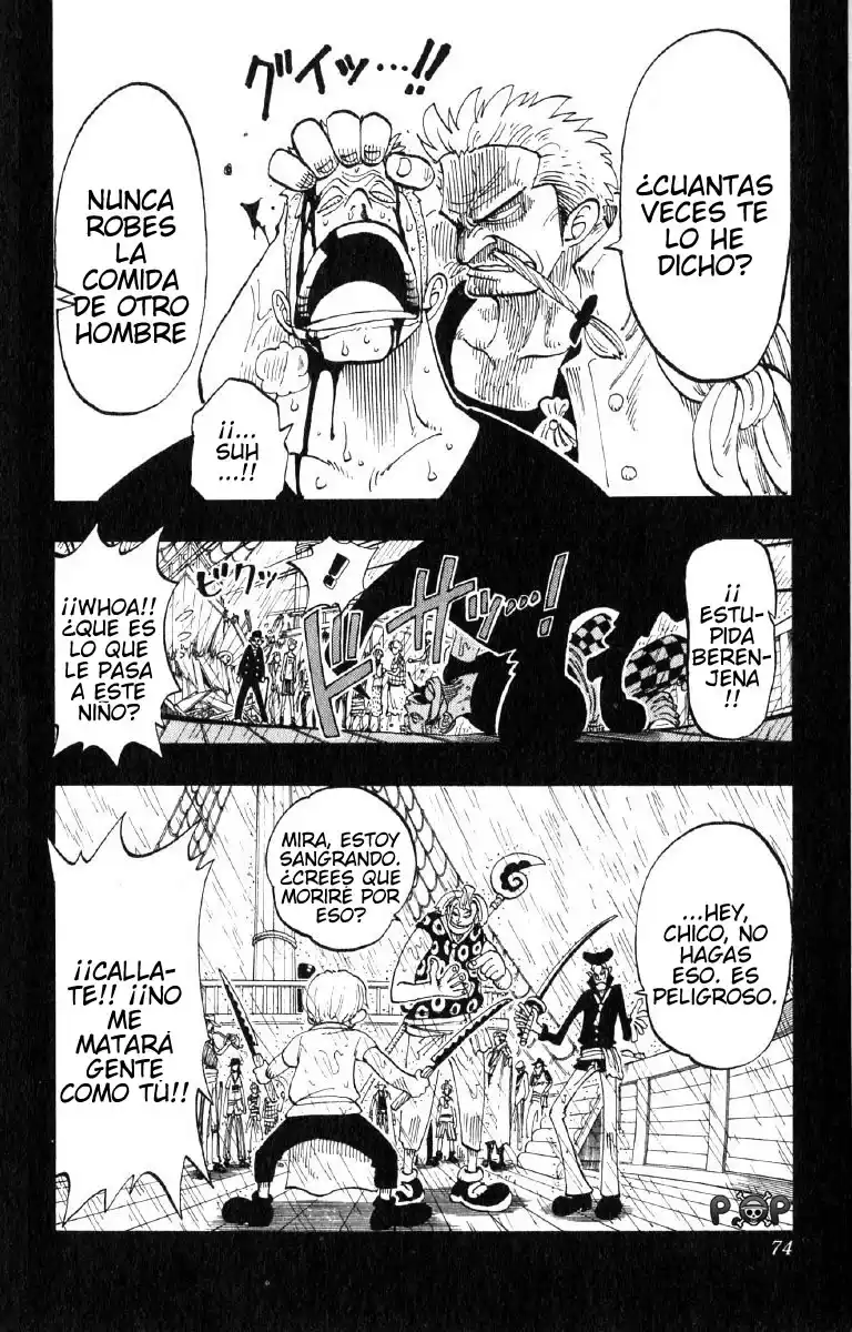 ONE PIECE Capitulo 57: "La Razón de los Sueños" página 6