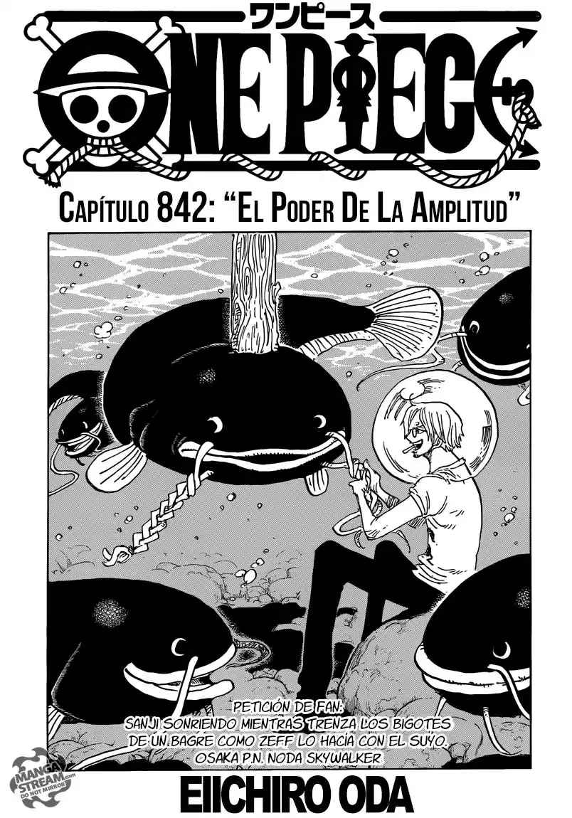 ONE PIECE Capitulo 842: El poder de estar lleno página 2