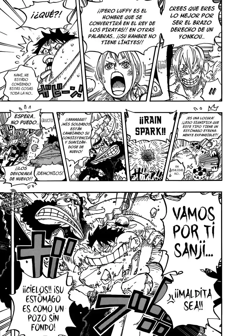 ONE PIECE Capitulo 842: El poder de estar lleno página 5