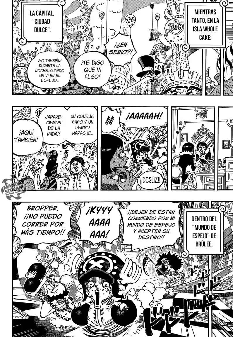 ONE PIECE Capitulo 842: El poder de estar lleno página 6