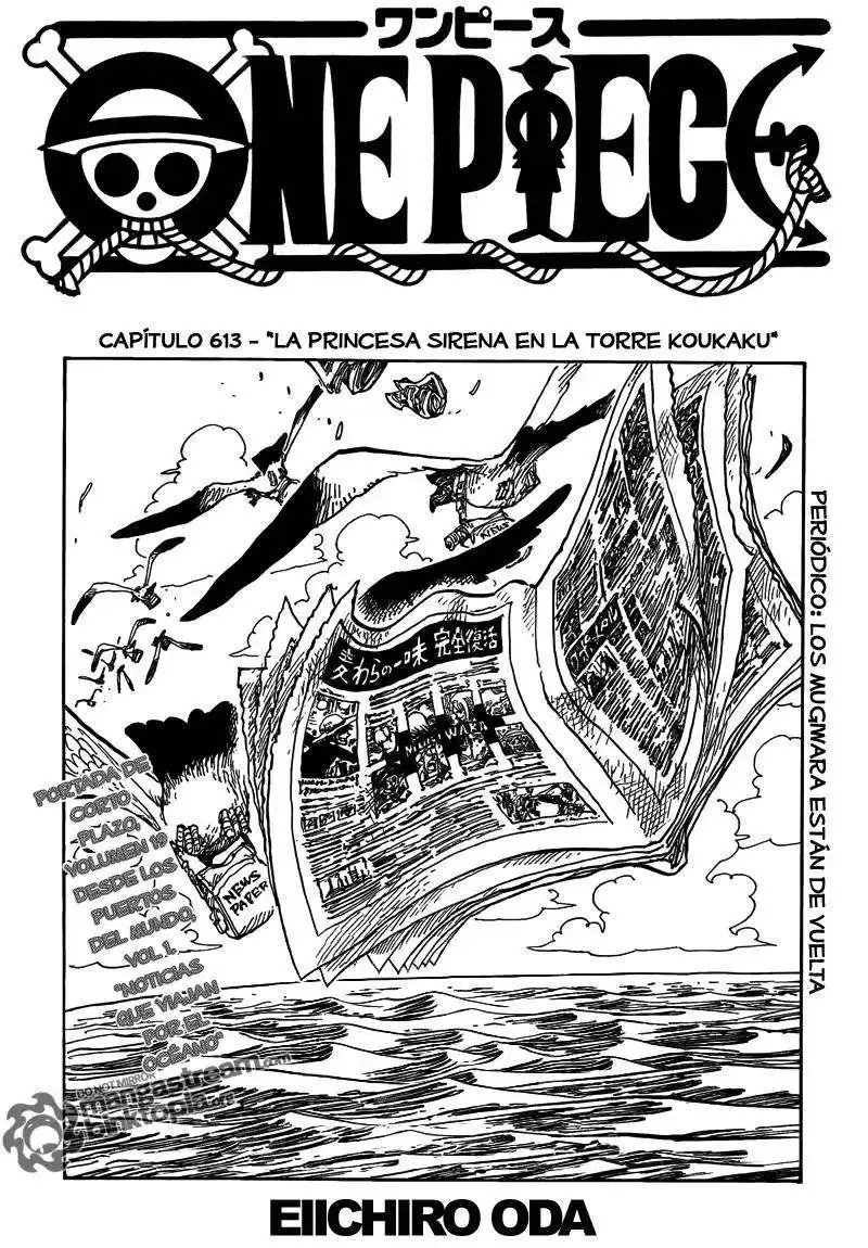 ONE PIECE Capitulo 613 página 2