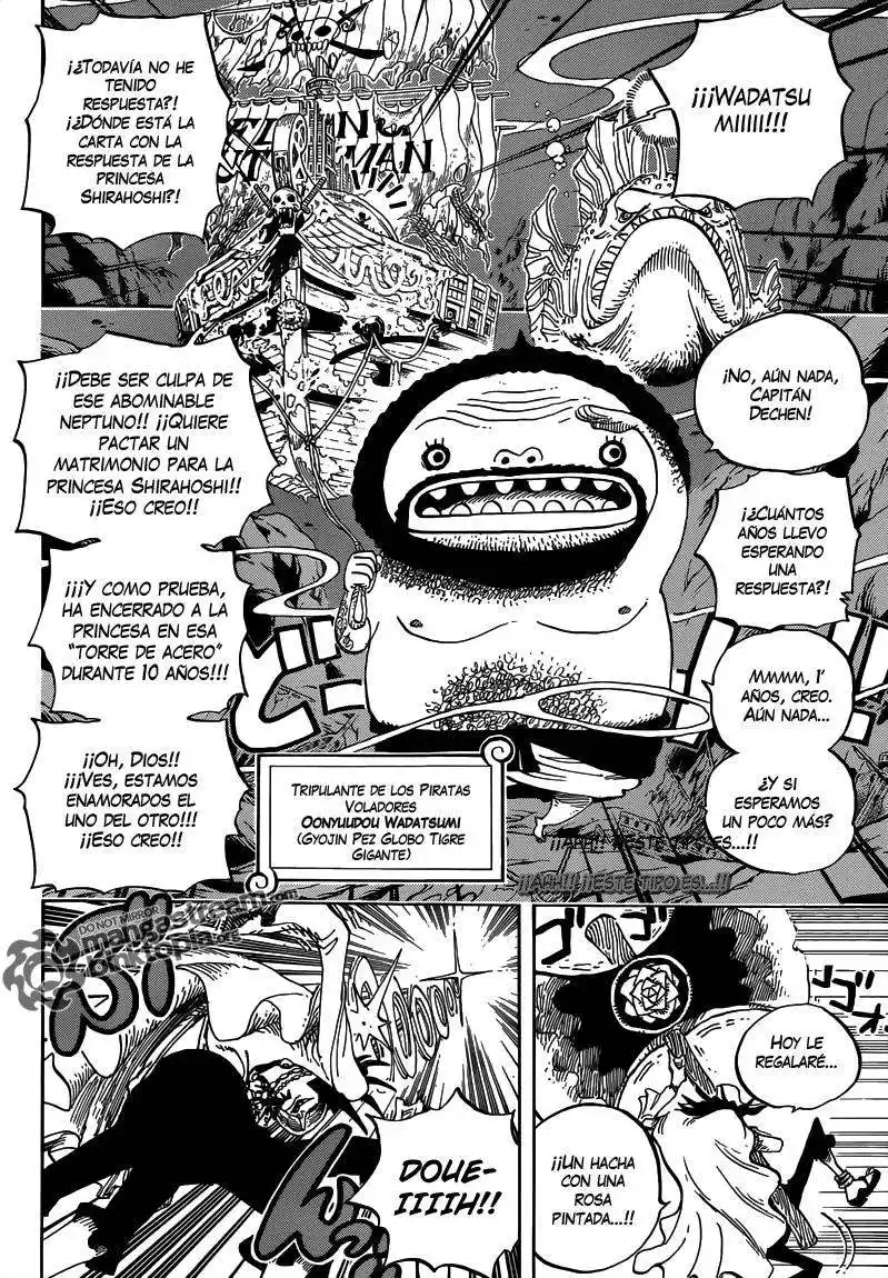 ONE PIECE Capitulo 613 página 3