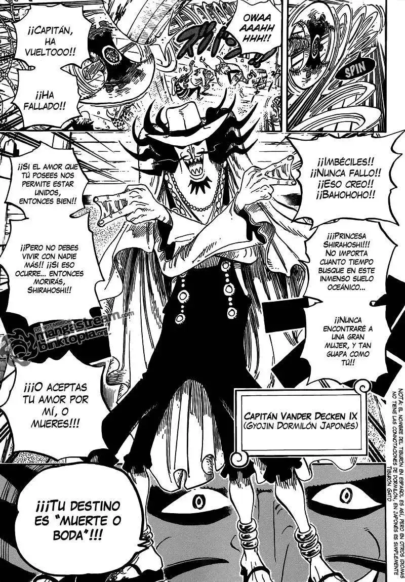 ONE PIECE Capitulo 613 página 4