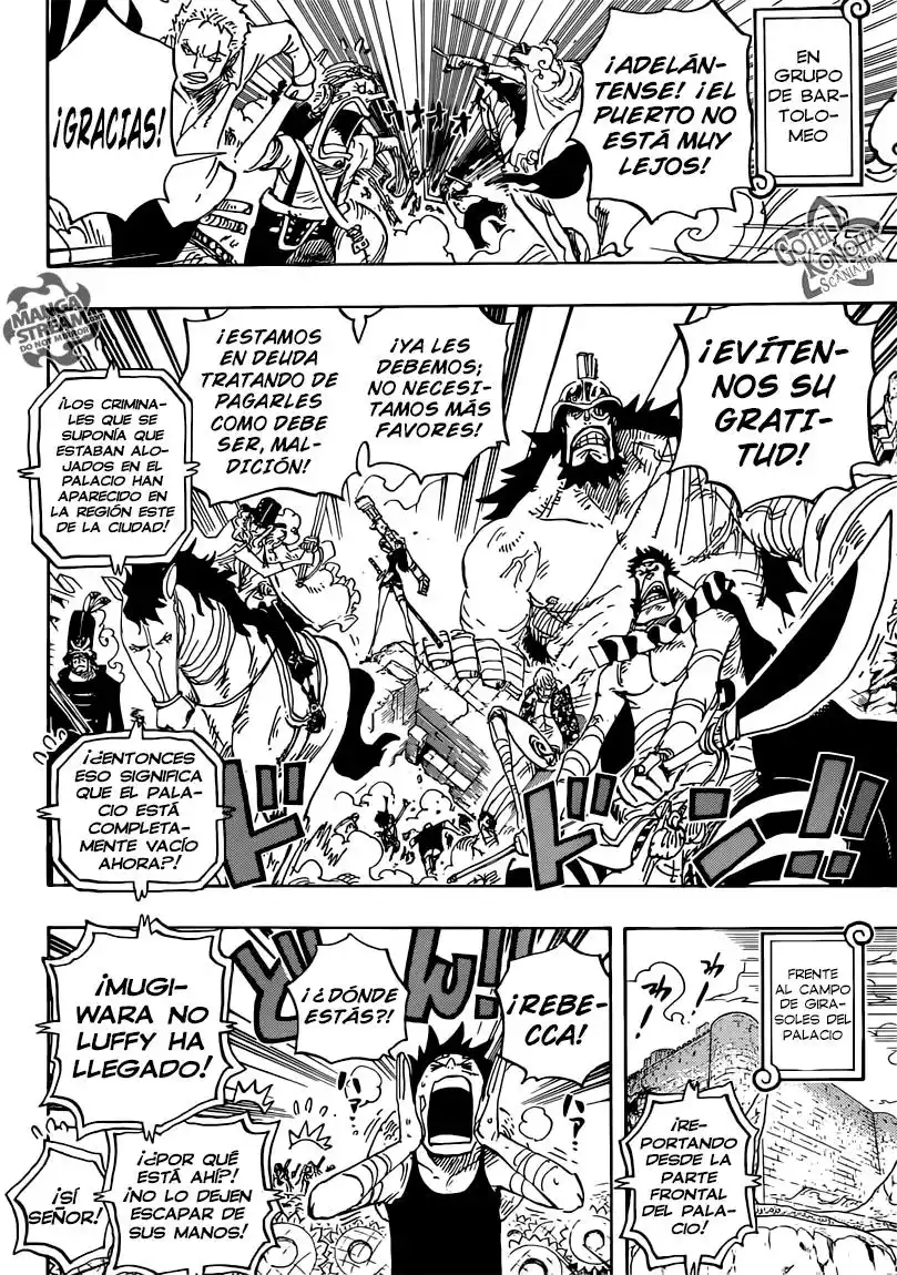 ONE PIECE Capitulo 797: Rebecca página 5