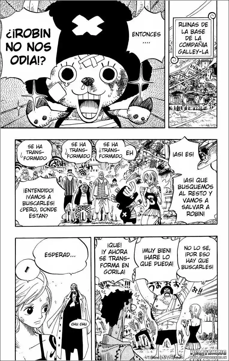 ONE PIECE Capitulo 360 página 7