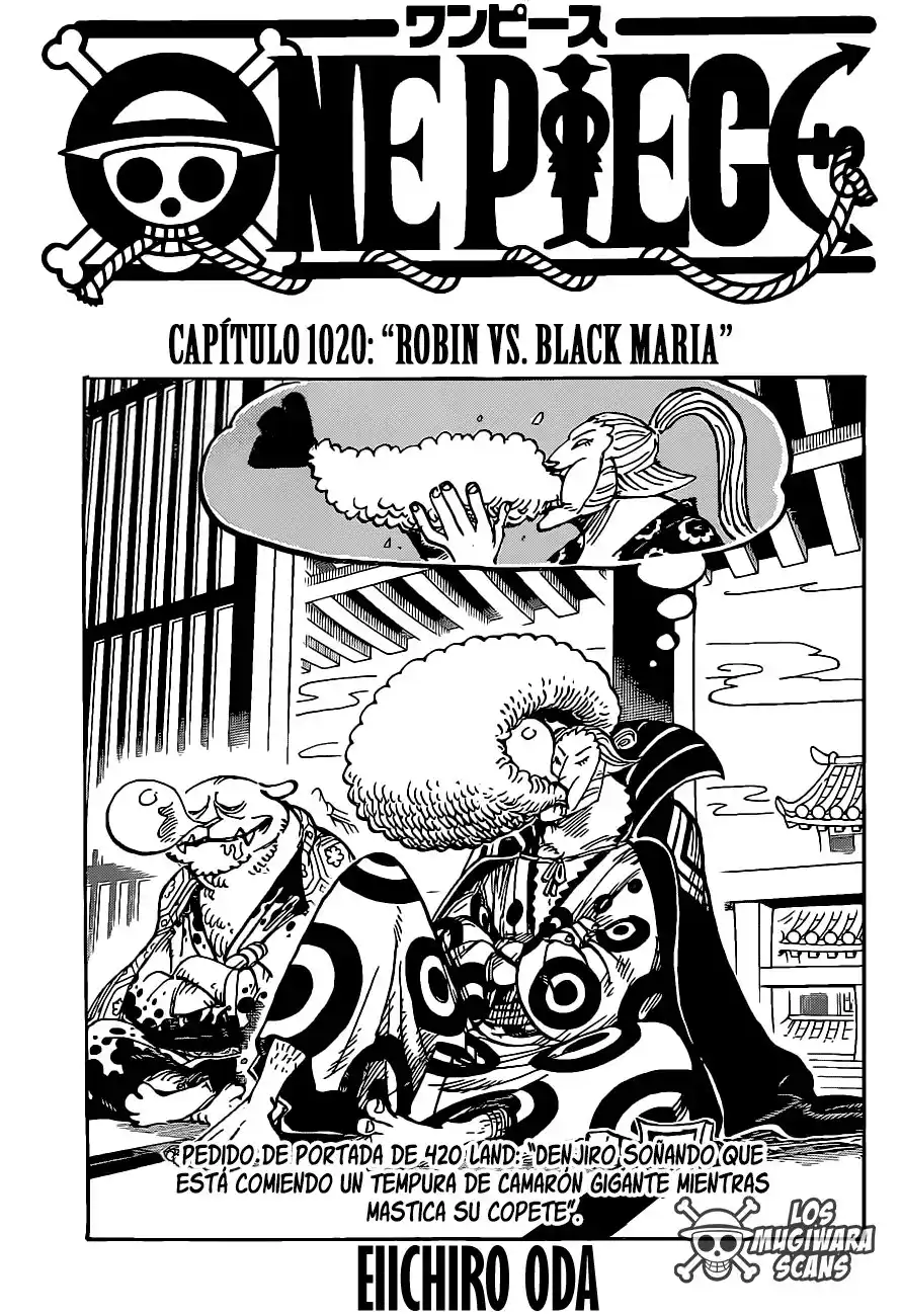 ONE PIECE Capitulo 1020.5 página 2