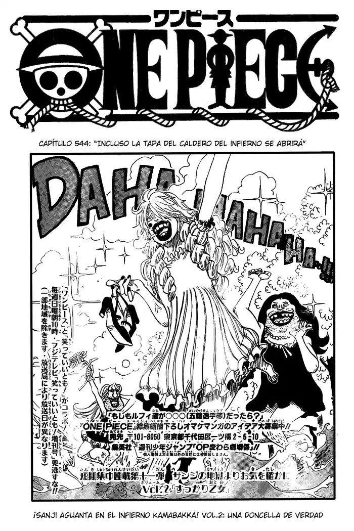 ONE PIECE Capitulo 544 página 1