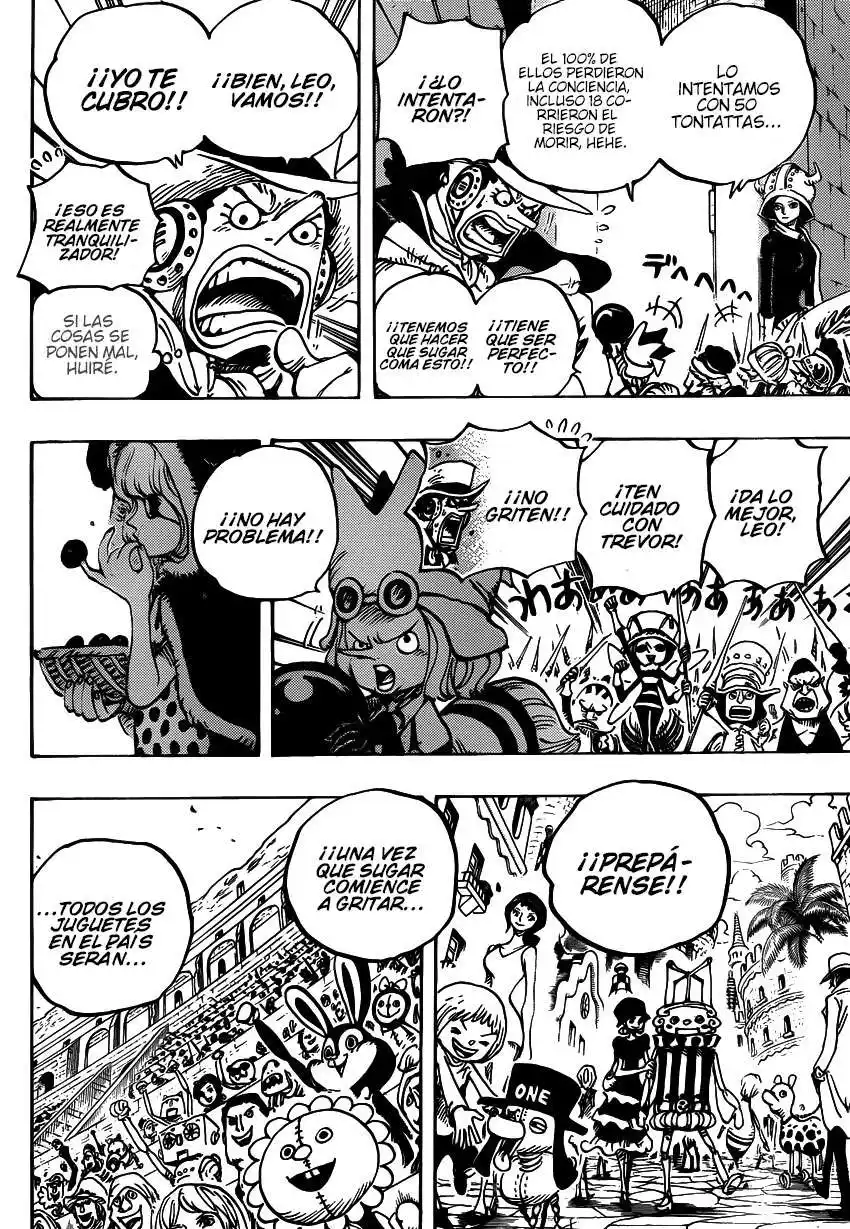 ONE PIECE Capitulo 737 página 17