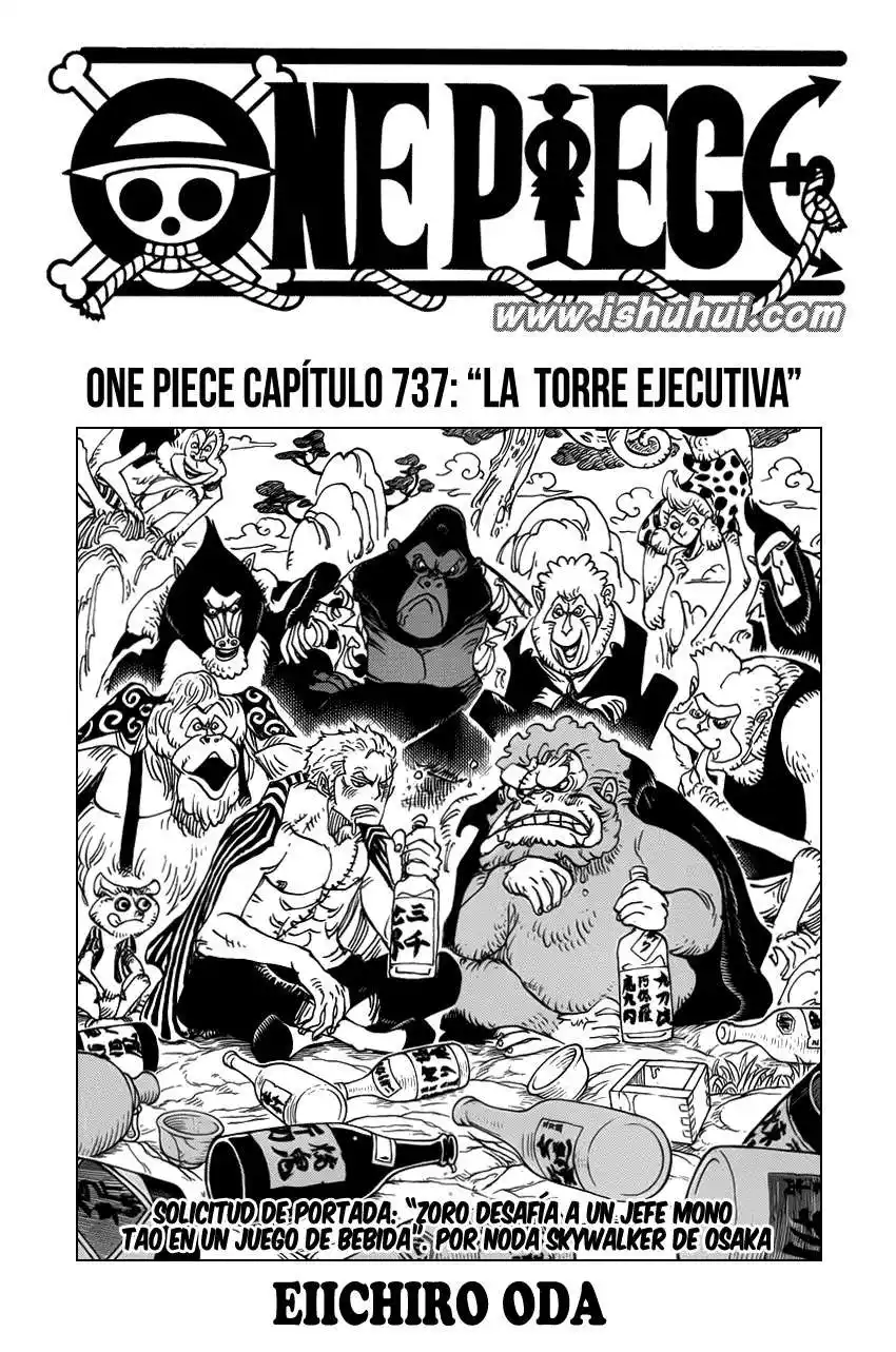 ONE PIECE Capitulo 737 página 2