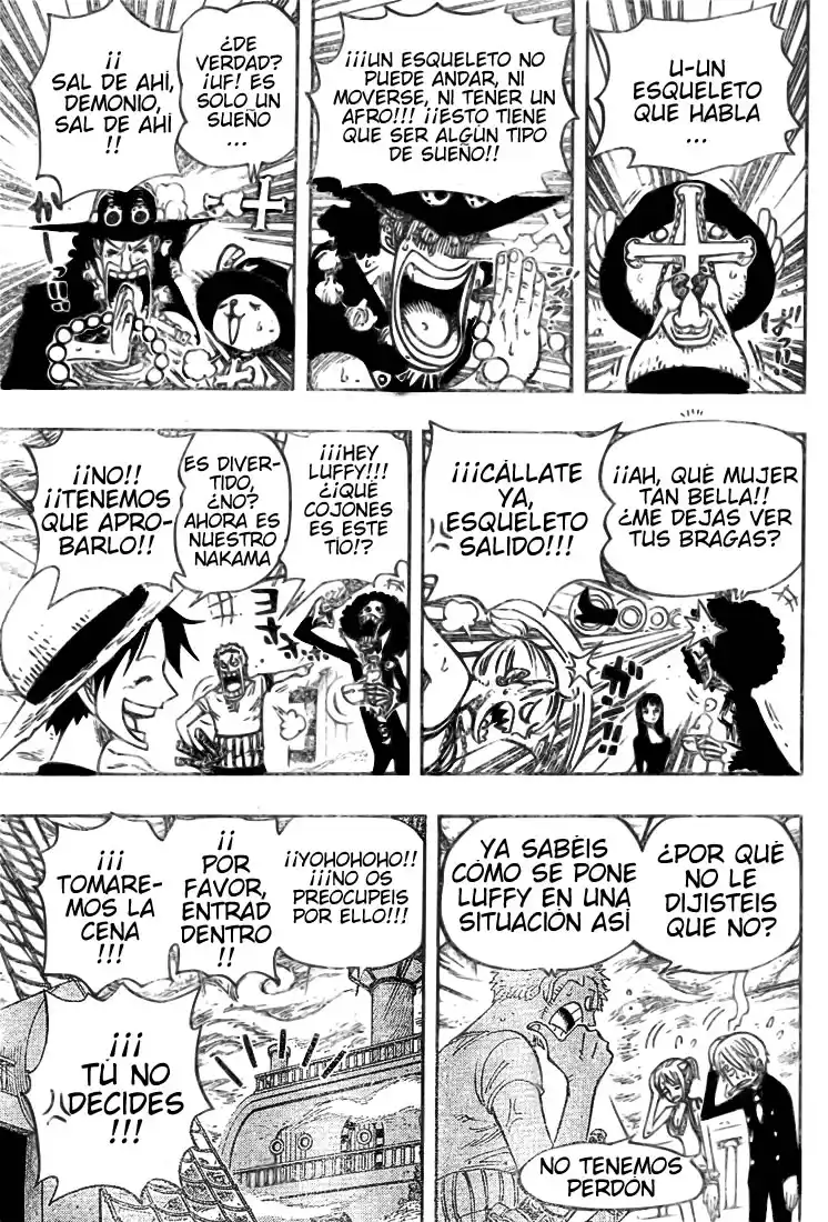 ONE PIECE Capitulo 443 página 3