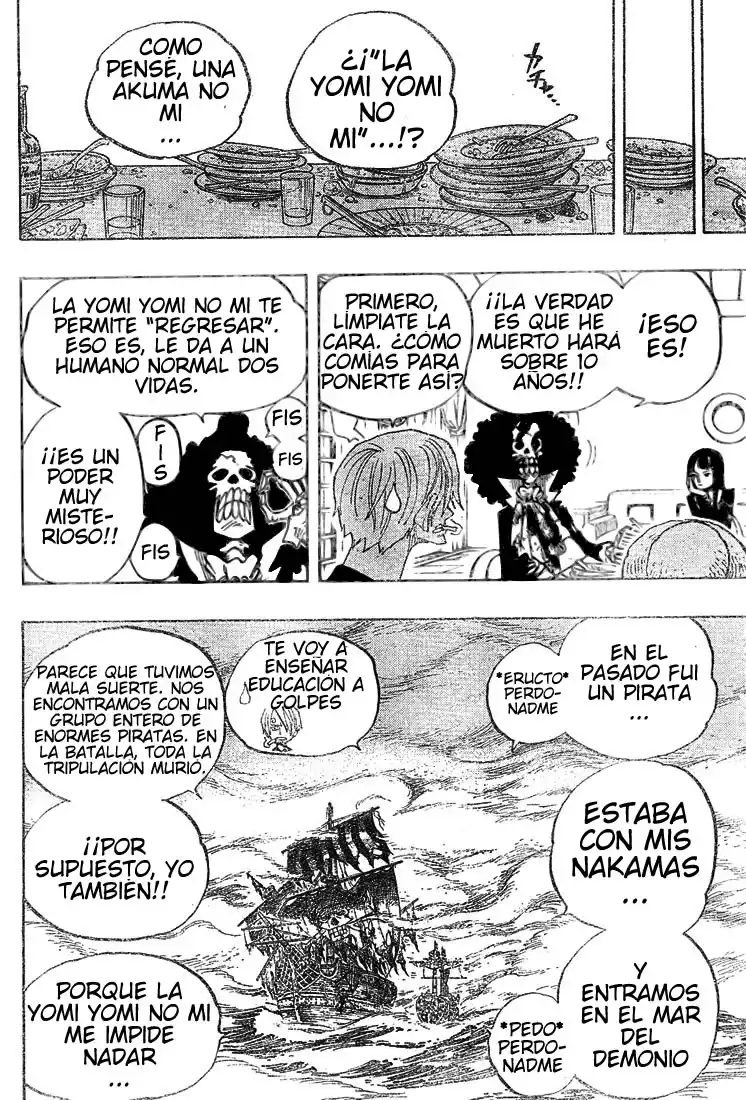 ONE PIECE Capitulo 443 página 6