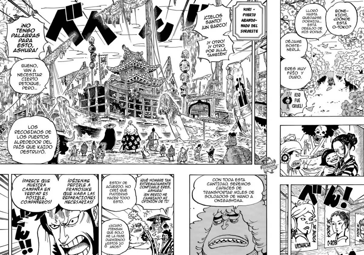 ONE PIECE Capitulo 951: Alboroto página 13