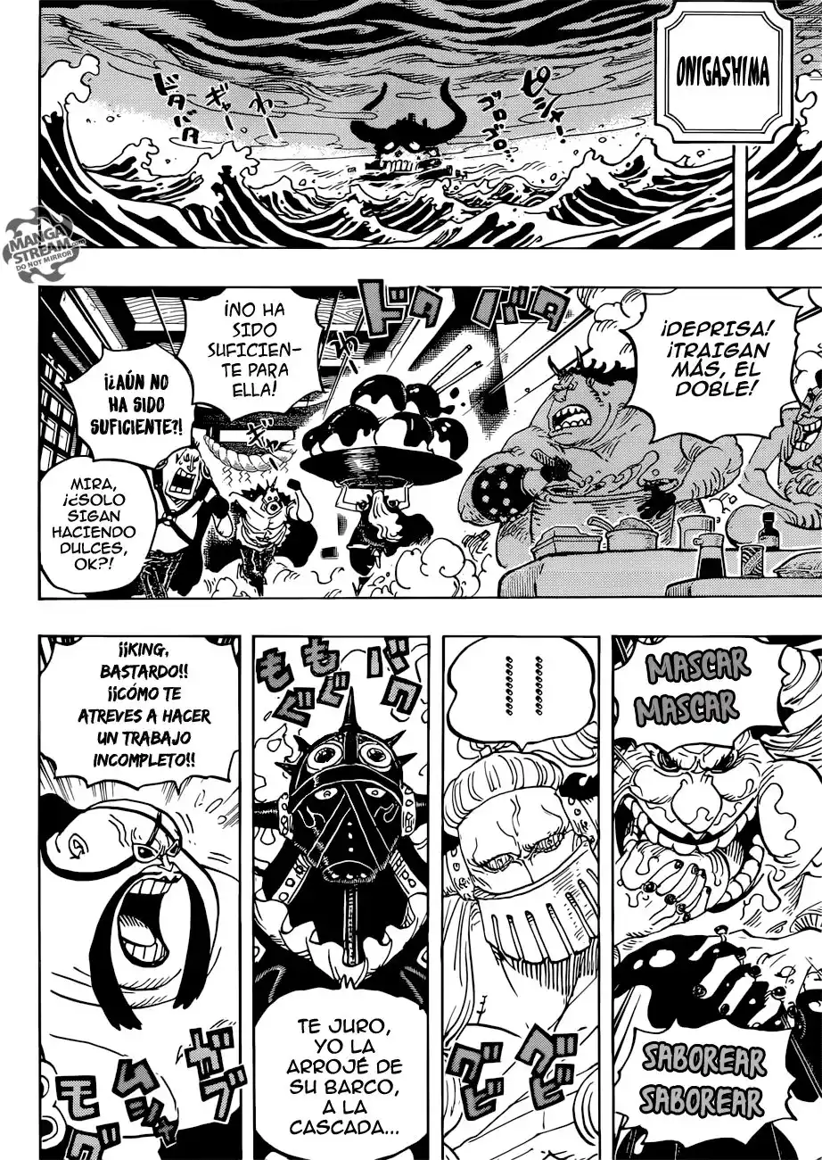 ONE PIECE Capitulo 951: Alboroto página 14