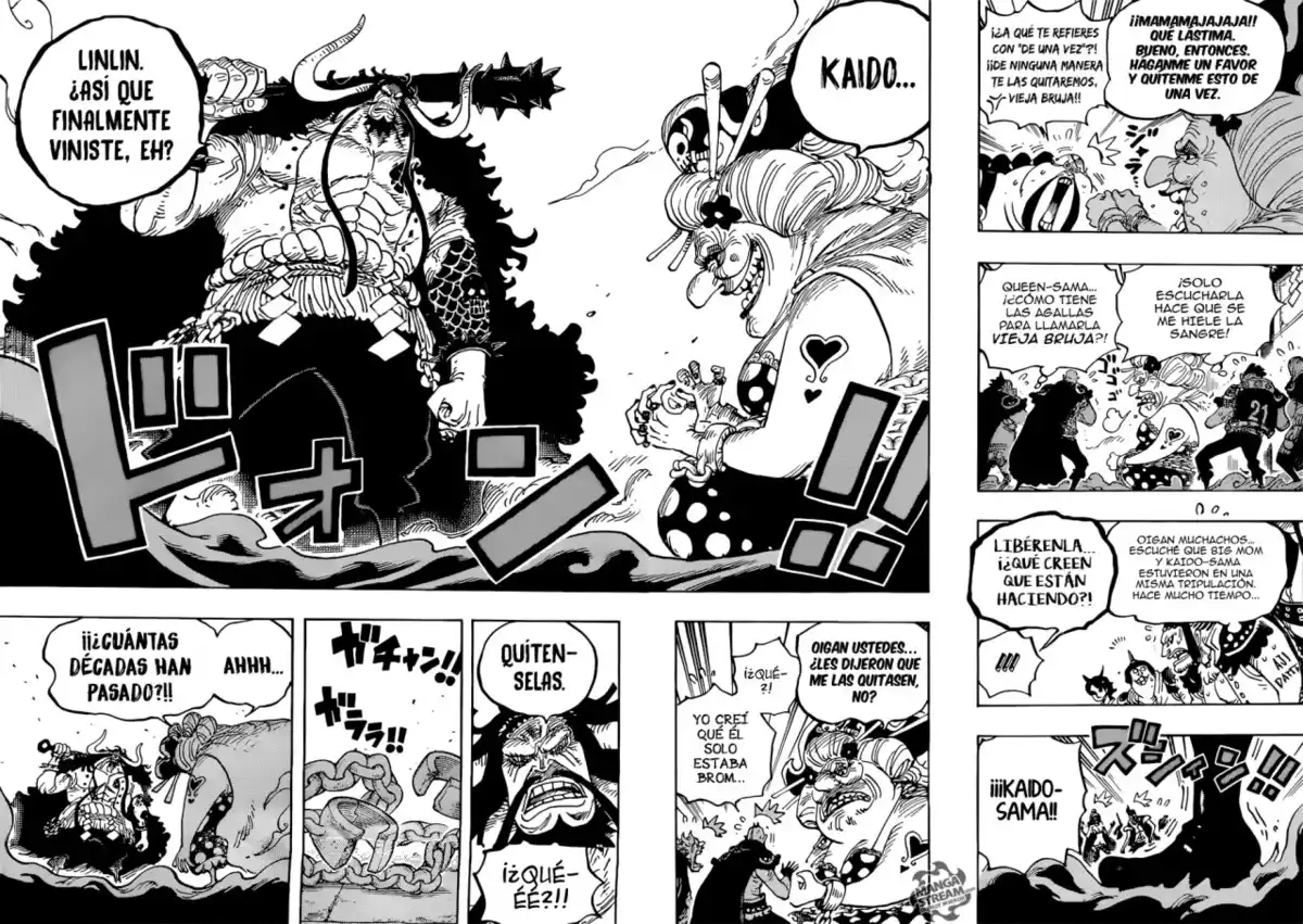 ONE PIECE Capitulo 951: Alboroto página 16