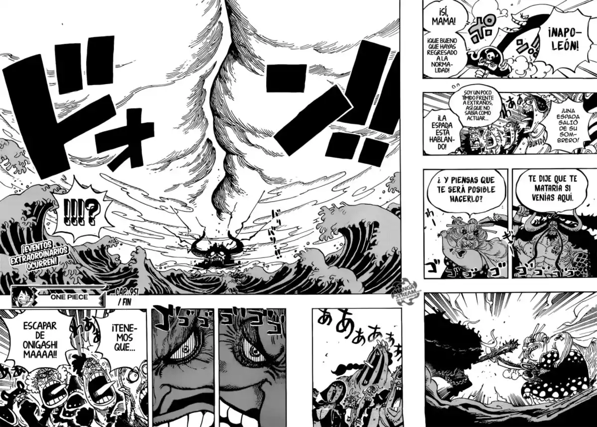 ONE PIECE Capitulo 951: Alboroto página 17