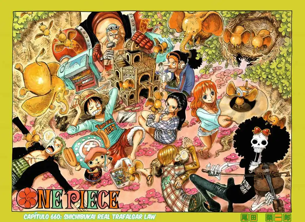 ONE PIECE Capitulo 660 página 3