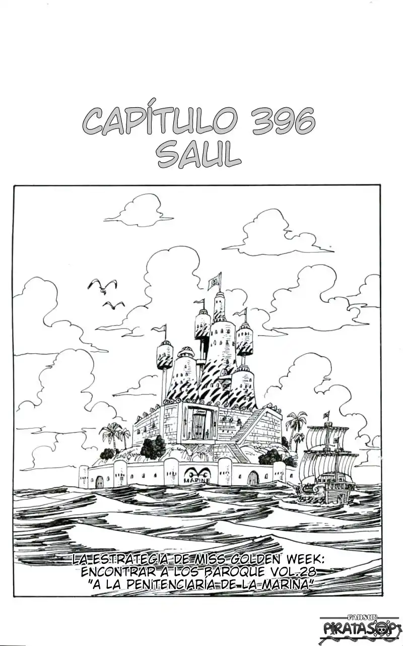 ONE PIECE Capitulo 396 página 1