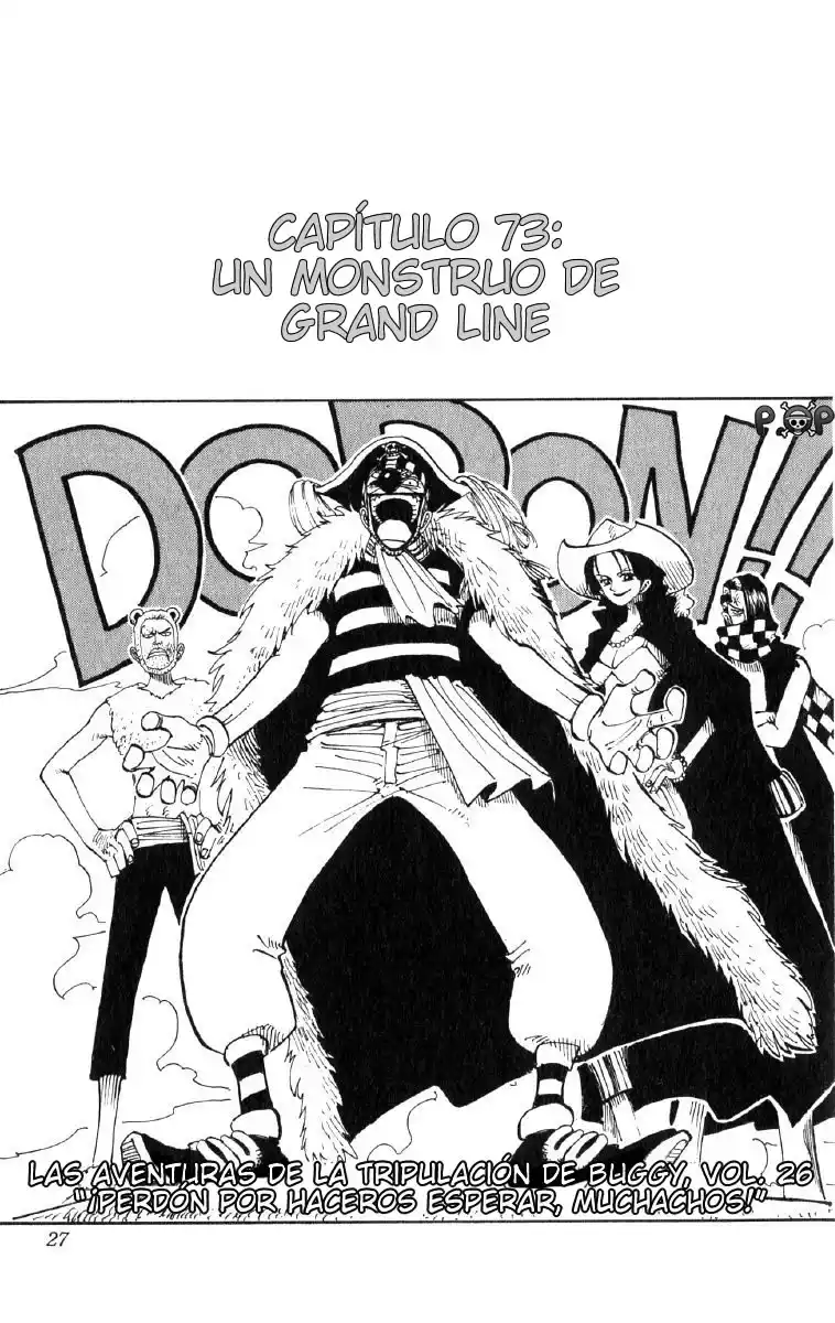 ONE PIECE Capitulo 73 página 1