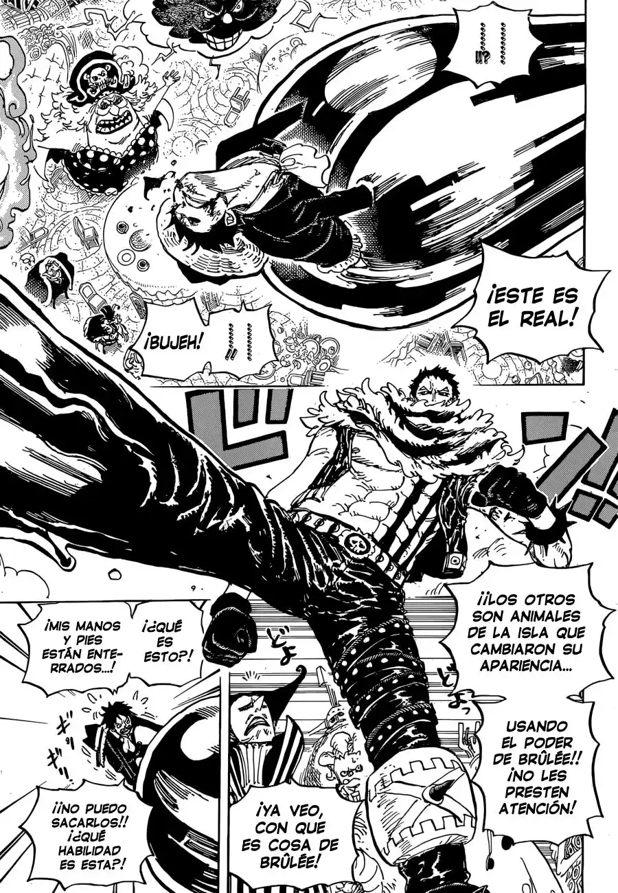 ONE PIECE Capitulo 863: El caballero consumado página 15