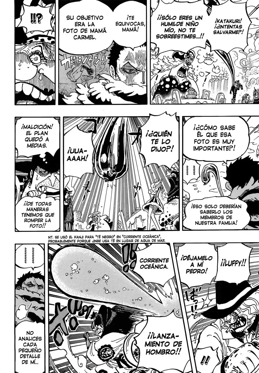 ONE PIECE Capitulo 863: El caballero consumado página 16