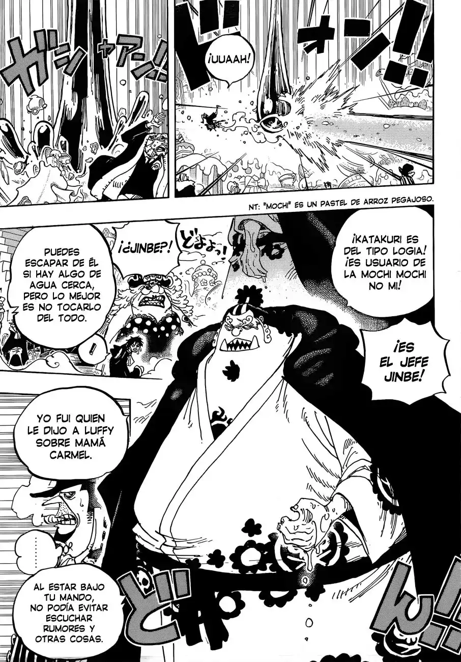 ONE PIECE Capitulo 863: El caballero consumado página 17