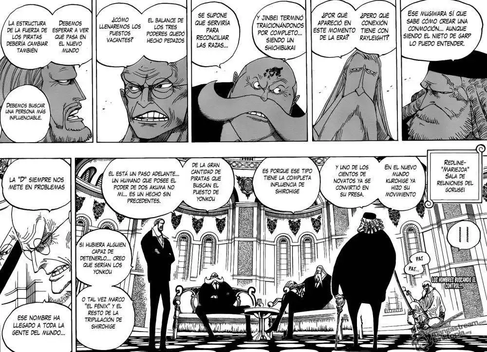 ONE PIECE Capitulo 594 página 3