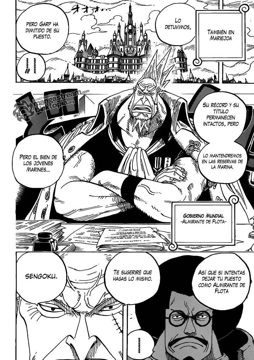 ONE PIECE Capitulo 594 página 4