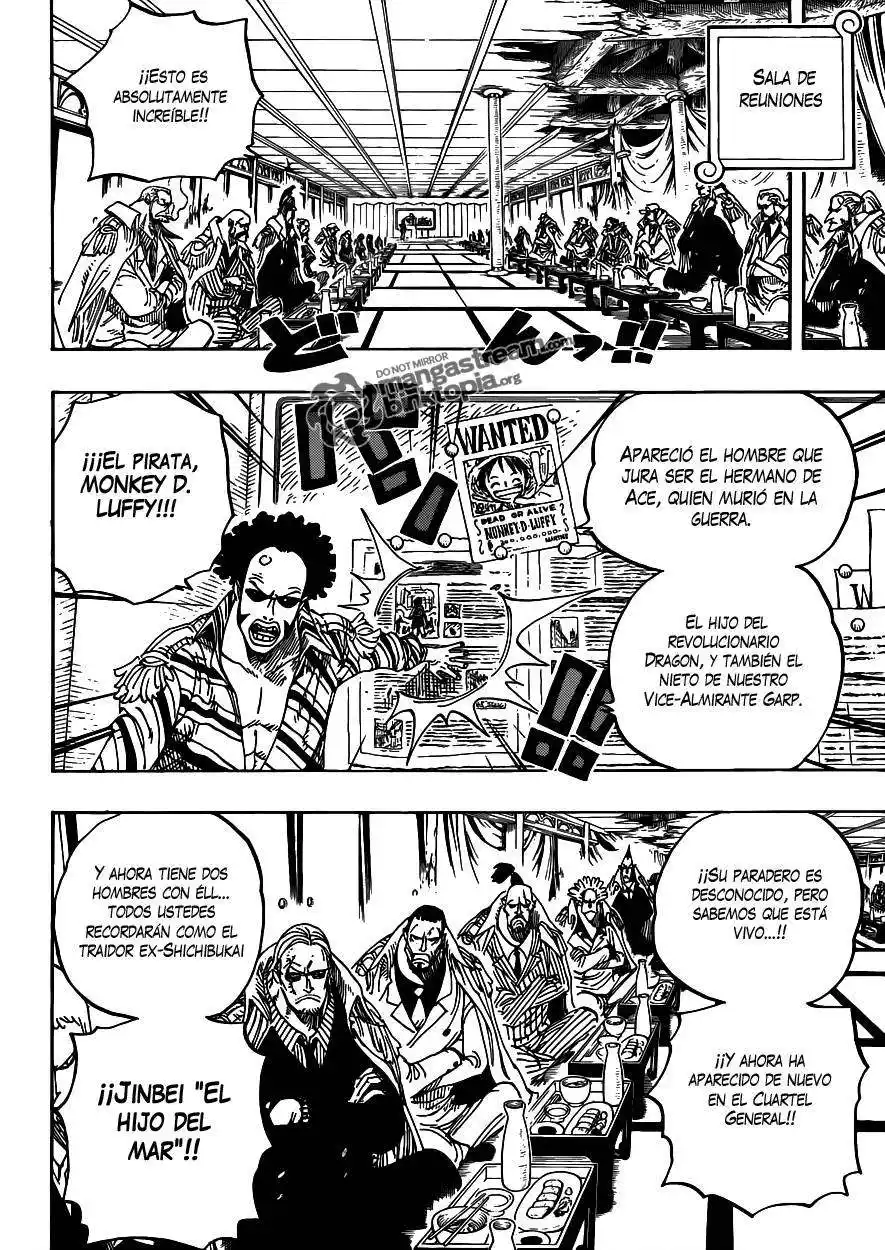 ONE PIECE Capitulo 594 página 8