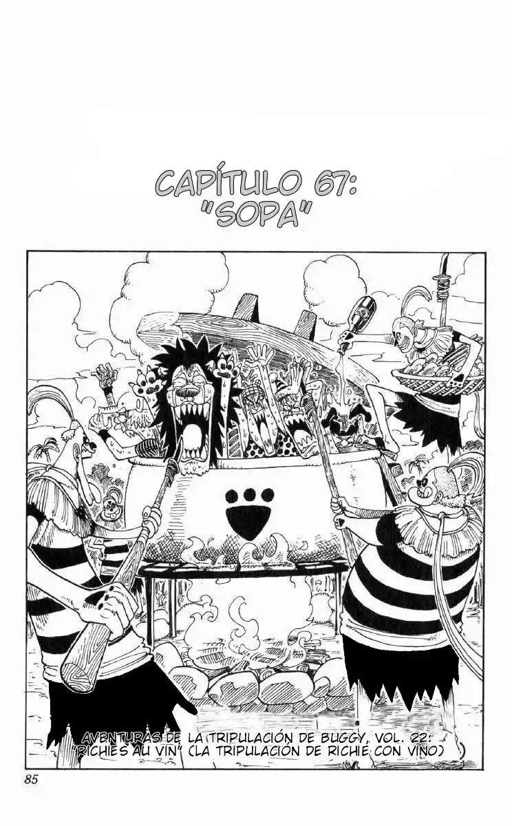 ONE PIECE Capitulo 67 página 1