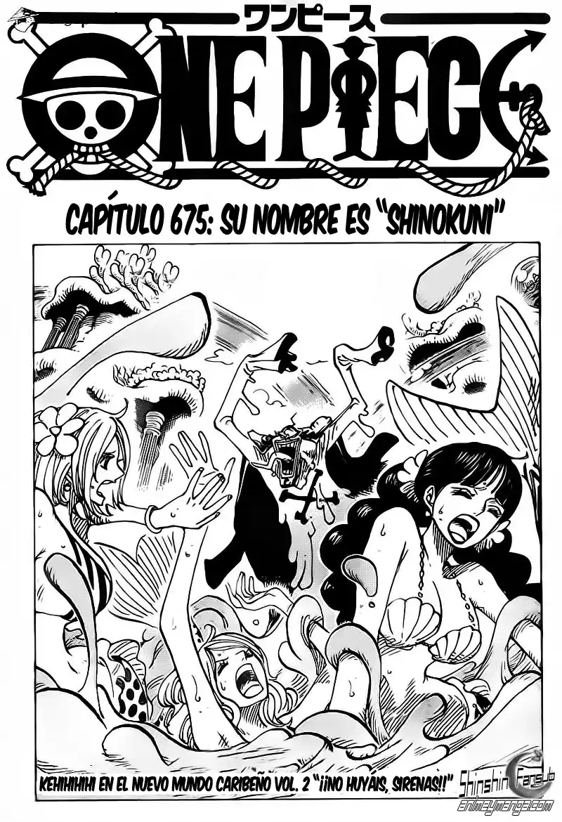 ONE PIECE Capitulo 675 página 1