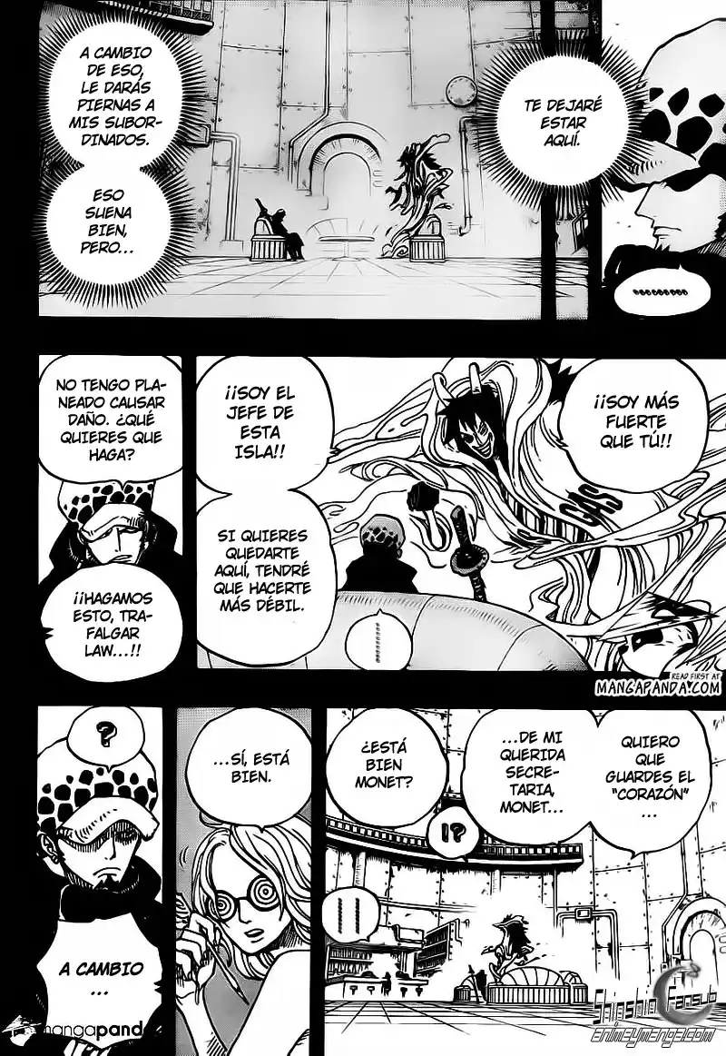 ONE PIECE Capitulo 675 página 8