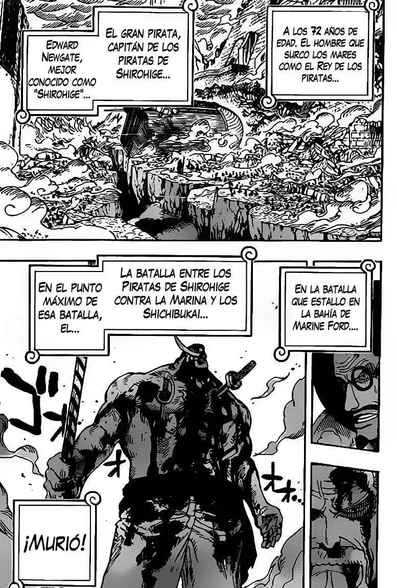 ONE PIECE Capitulo 577 página 4