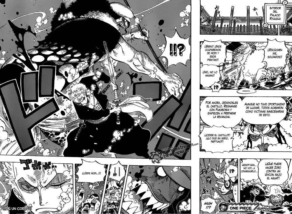 ONE PIECE Capitulo 618 página 18