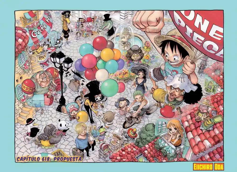 ONE PIECE Capitulo 618 página 2